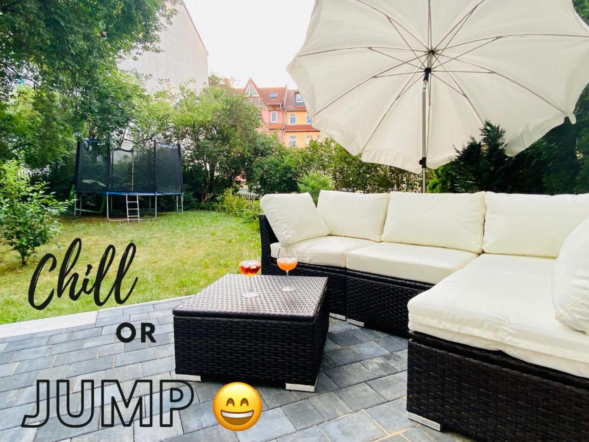 Zentral & Ruhig, Ideal Fuer Home Office Mit Garten Jena Zewnętrze zdjęcie